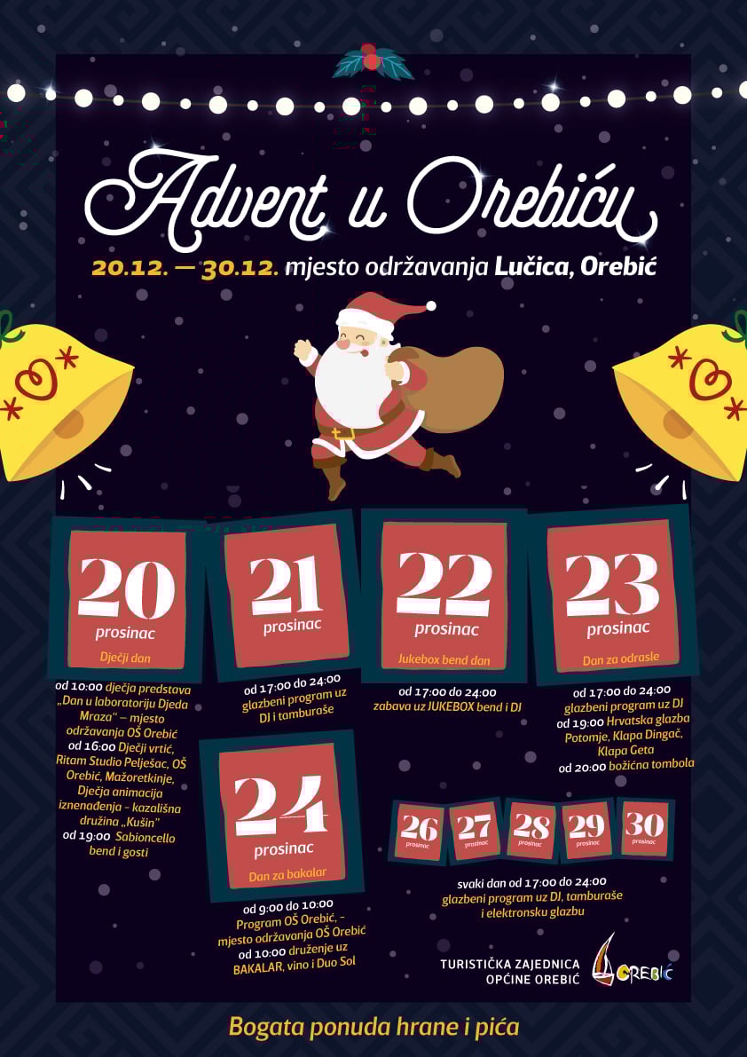 Advent u Orebiću