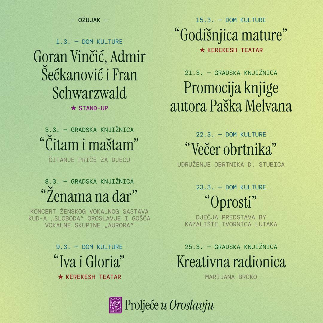 Proljeće u Oroslavju